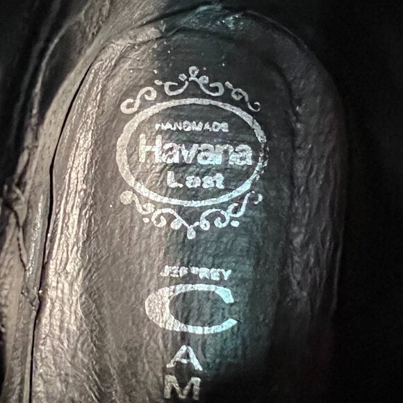 Jeffrey Campbell Black Suede Wedge Adjustable Wrap Boots Sz 8 - Picture 4 of 15